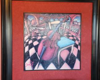 Signed Oil Painting.