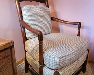 Ladder Back Armchair by Hickory Chair.