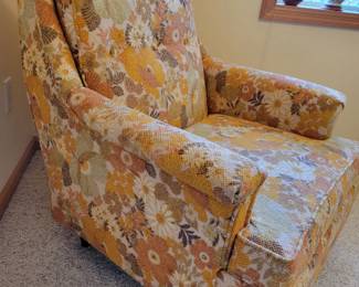 Retro "Hippy" Chair.