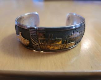 Ray Calladitto Silver Bracelet.