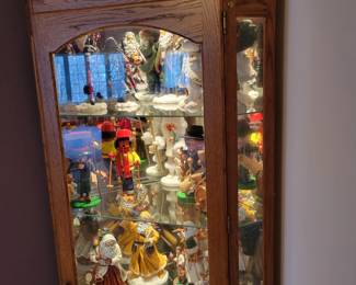 Corner Display Cabinet.