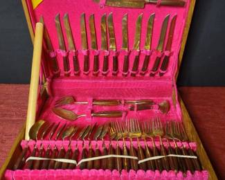 James Brass Flatware Set Bangkok