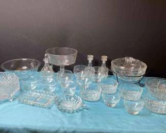 Glass Bowls, Serving Dishes and More