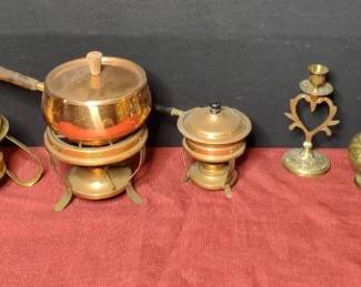 Copper Fondue Pots