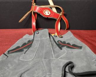 Boys Lederhasen Grey Suede