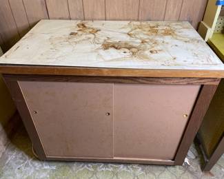 Dessk and Small Shelf