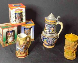 German Beer Steins