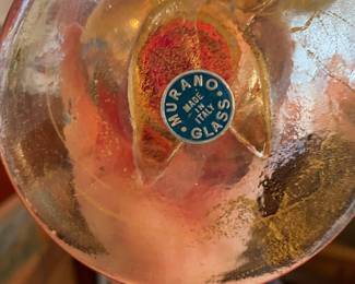 Mid Century Murano Glass Mermaid Figurine