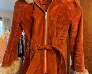 Circa 1970's Darlene Shearling Coat