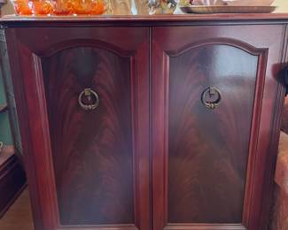 Cherry Wood Magnavox Console with Radio and Record Player & Television