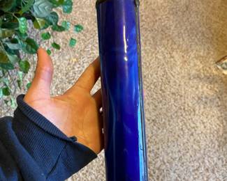 Cobalt Blue Blown Glass Kaleidoscope