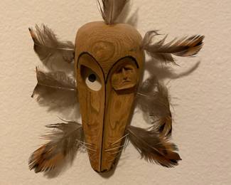 Wolf Spirit Wall Mounted Mask