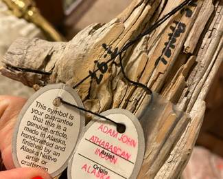 Wall Mounted Alaskan Wood Spirit Made by Adam J