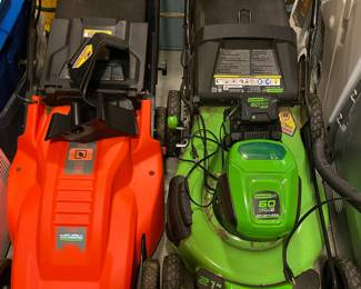 Black & Decker 18'' 36V Cordless Lawn Mower - CM1836, Greenworks Pro 60V Cordless Lawn Mower - Max 21