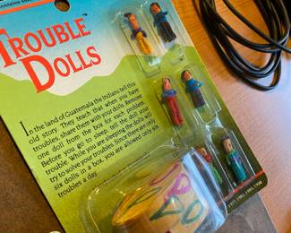 1990 Guatemalan Trouble Dolls in Package