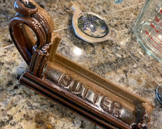 Doug Hively Pottery Brown Butter Dish
