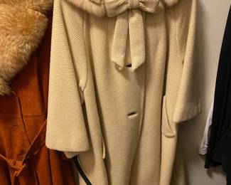 1950's Lilli Ann Cream Coat