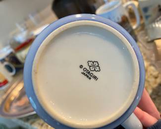 Assortment of Otagiri Nautical Coffee Mugs