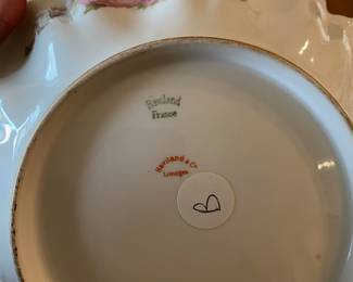 Haviland & Co. Limoges Rose Pattern Bowl