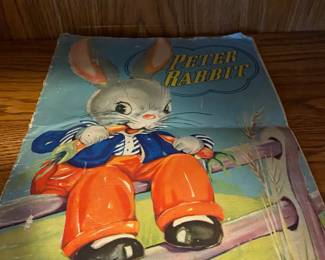 1940's Peter Rabbit Linen Book