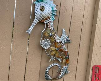 Seahorse Outdoor Decor