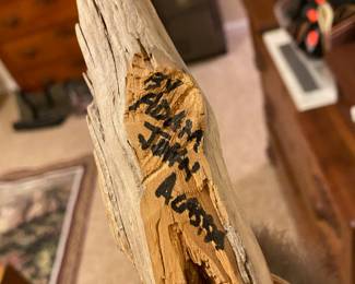 Wall Mounted Alaskan Wood Spirit Made by Adam J