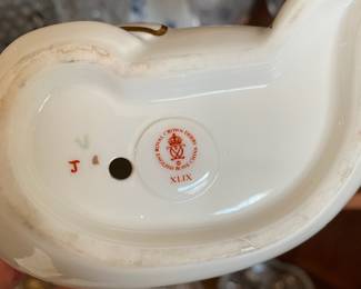 Royal Crown Derby English Bone China "Seal" Figurine