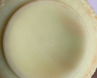 1970’s Fenton Burmese Ruffle Bowl