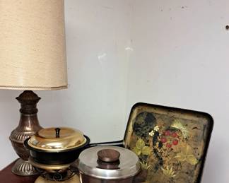 Danish Stelton fondue pot