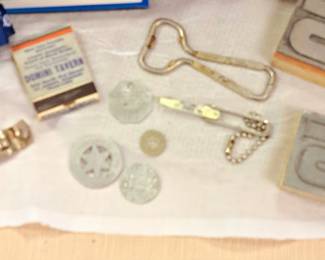 St. Joseph collectibles. A. J. August, Goetz and Country Club, Domini Tavern, Tip Top Tavern and Hillyard