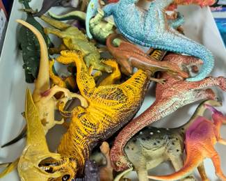 Toy dinosaurs