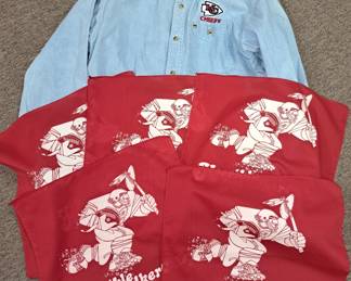 Go Chiefs!!WHB-71 Horrible HandkerChiefs hankies and ladies Lee Chiefs demin shirt