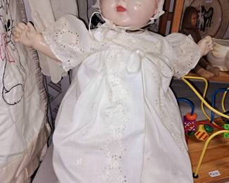 Vintage children's items. Princess Alexander 21" comp. doll
