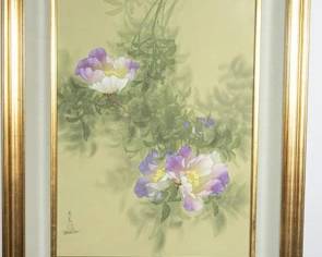 David Lee, Painting on Silk