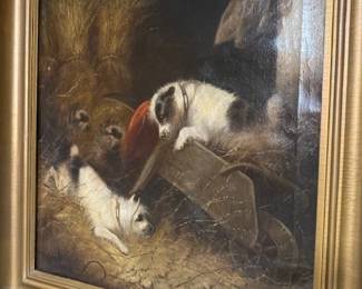 Edward George Armfield, "Two Terriers"