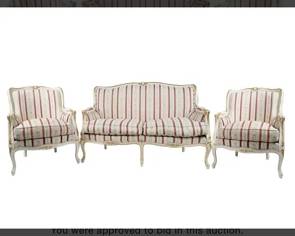 This modern French Style furniture suite is in near perfect and new condition and of high quality.  It came out of the Estate of Barron Hilton in Beveryly Hills, Ca after his passing.