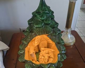 vintage ceramic Christmas tree