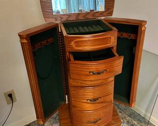 Storage galore in the Jewelry Armoire