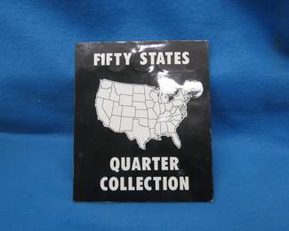 Lot 124. Complete Fifty States Quarter Collection in a Folder
