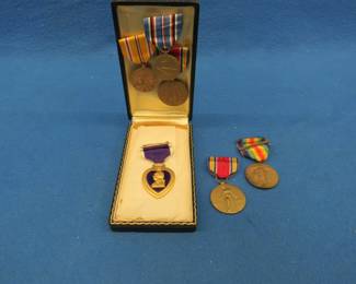 Lot 229. World War 2 medals including Asiatic Campaign, Victory Medal, and more