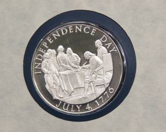 Lot 176. The Official Bicentennial Day Commemorative Medal
