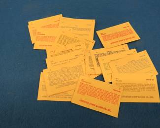 Lot 91. Coins from 19 foreign countries packaged by the Littleton Company