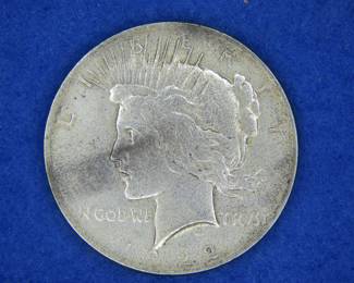 Lot 166. 1922 P Peace Silver Dollar