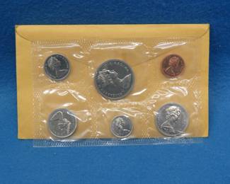 Lot 219. 1970 Canadian Uncirculated Coin Set