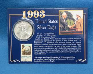 Lot 215. 1993 United States Silver Eagle