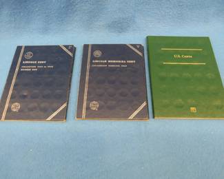 Lot 99. Three Lincoln Penny books.