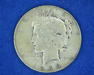 Lot 165. 1935 S Peace Silver Dollar