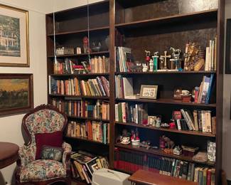 Lots of Books, sewing Machine