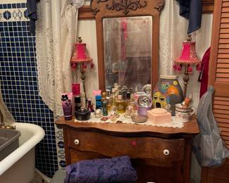 Another dresser and mirror 