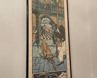 Signed New Orleans Mardi Gras Poster